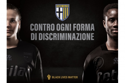 Il Parma Calcio scende in campo contro ogni discriminazione - La Maglia Speciale dedicata a &quot;Black Lives Matter&quot;
