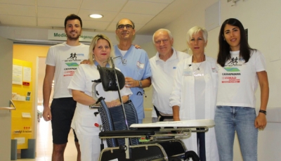 Donazione da Avis Comunale di Sant’Ilario e Associazione Giro della Castellana al reparto di Medicina  dell’Ospedale di Montecchio Emilia