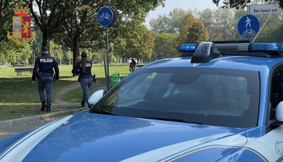 Modena: controlli anticrimine di Polizia di Stato e Guardia di Finanza in zona Gramsci/Parco XXII Aprile