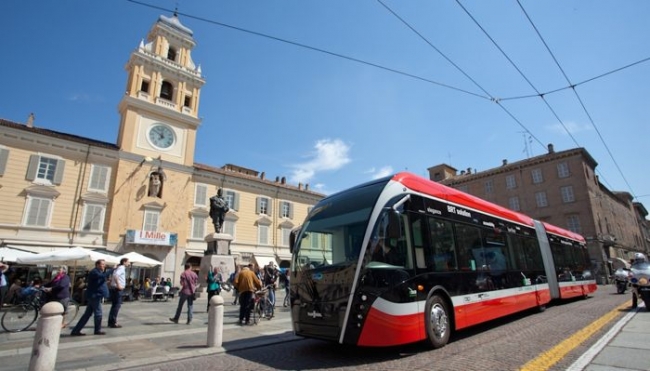 Parma - Presentazione ufficiale dei nuovi filobus