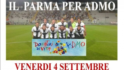 Sport e volontariato: il Parma Calcio 1913 a Medesano per Admo