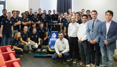 La prima vettura elettrica realizzata dall’UniPR Racing Team dell’Università di Parma