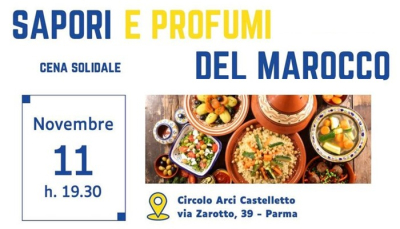 Domani sera al Castelletto cena tipica solidale per aiutare la ricostruzione di uno studentato in Marocco