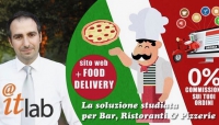 Da un'idea di ITLAB nasce l'offerta per ristoranti, pizzerie ed operatori del settore food: sito web professionale con sistema di food delivery e zero costi di commissione.