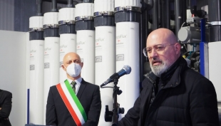 Il Presidente Bonaccini inaugura la Centrale Idrica di San Vitale Baganza