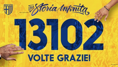 Campagna Abbonamenti Parma Calcio: super traguardo da oltre 13.000 abbonati