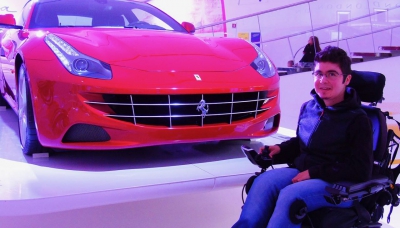Francesco “acchiappa” un sogno chiamato “Ferrari”