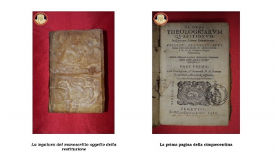 Bedonia (PR), verrà restituito un prezioso manoscritto del 1586 rubato nel 1993.