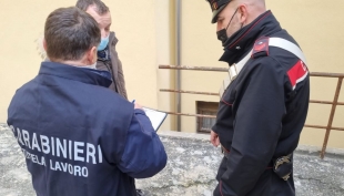 Sicurezza sul lavoro, controlli dei Carabinieri: sanzioni e multe