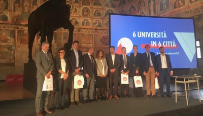 Leonardo Spadi e Chiara Vernizzi a Padova per “Parma Città Universitaria”