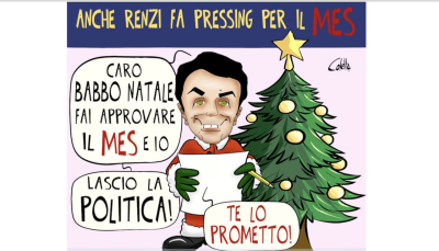 Le promesse a Babbo Natale...  di Matteo Renzi