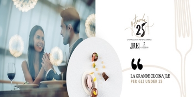 #Tavola25: la grande cucina JRE per gli under 25