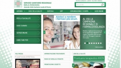 Parma - On line il nuovo sito dell&#039;Ausl: rinnovata la grafica, riorganizzati i contenuti