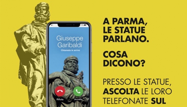 “Salve, sono Giuseppe Garibaldi…”, a Parma le statue parlano: il nuovo progetto accessibile a tutti