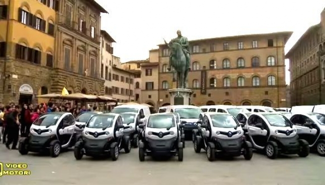Settanta auto elettriche per il Comune di Firenze