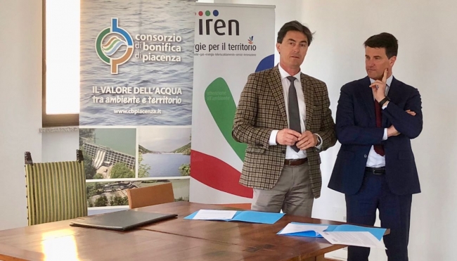 Piacenza - Bonifica e Iren insieme per colmare il fabbisogno idrico